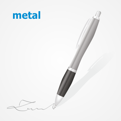 Długopisy metalowe z nadrukiem