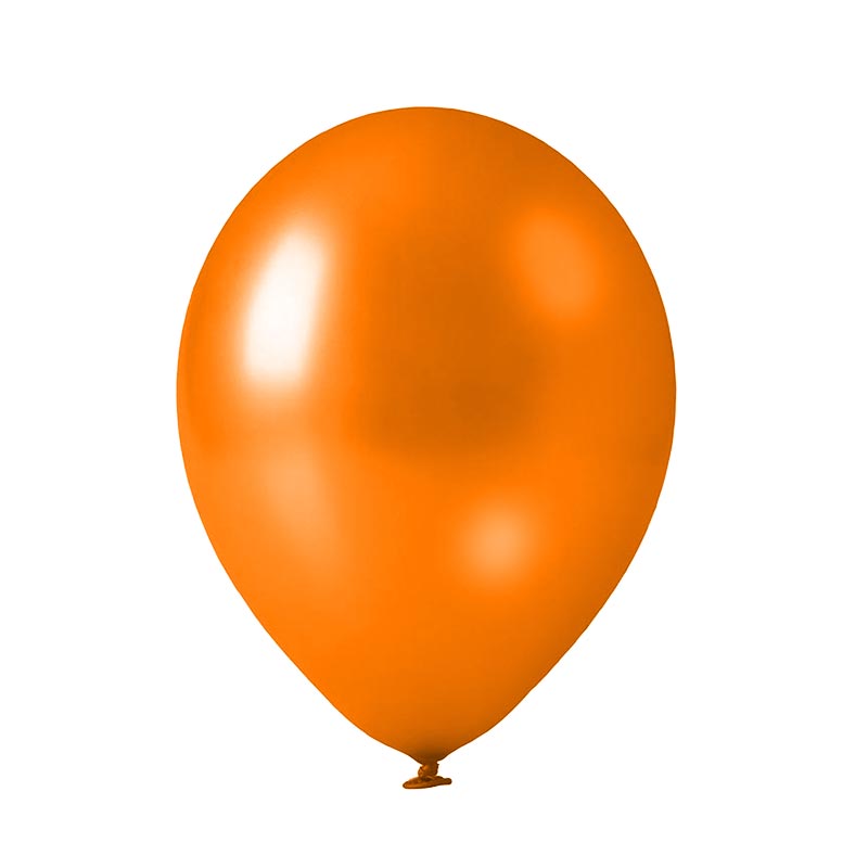 Balony POMARAŃCZOWE 420 METALICZNE 100szt