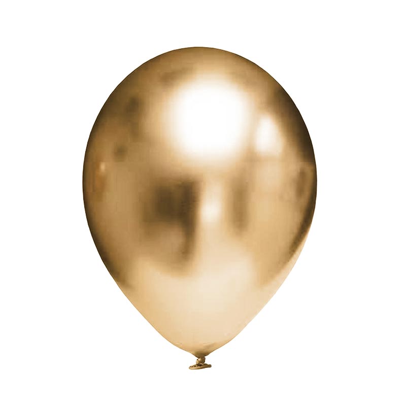 Balony chromowane ZŁOTE nr715 100szt