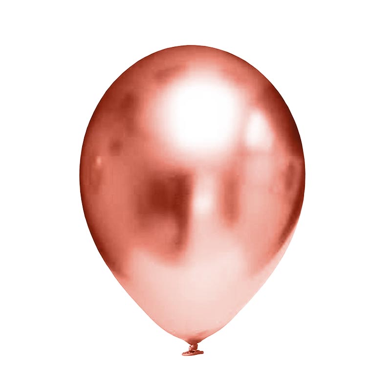 Balony chromowane RÓŻOWE ZŁOTO nr730 100szt
