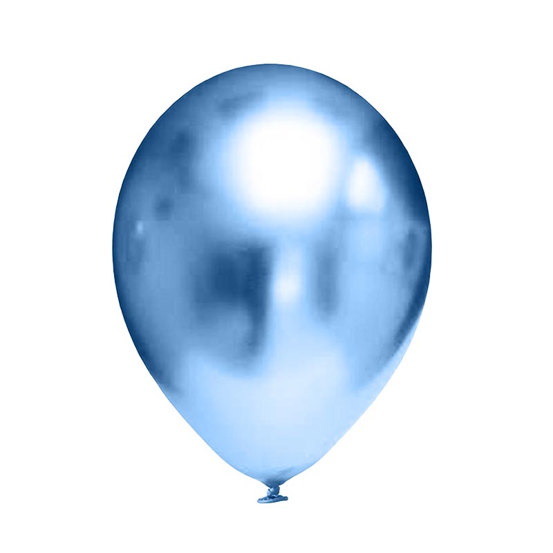 Balony chromowane NIEBIESKIE nr750 100szt