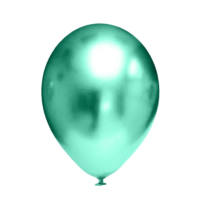 Balony chromowane ZIELONE nr760 100szt