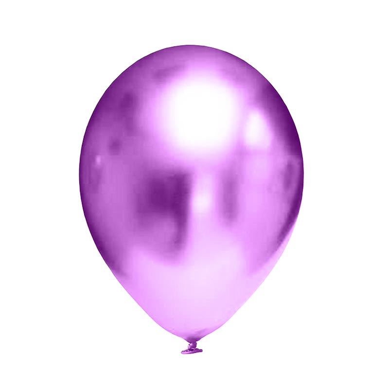 Balony chromowane FIOLETOWE nr770 100szt